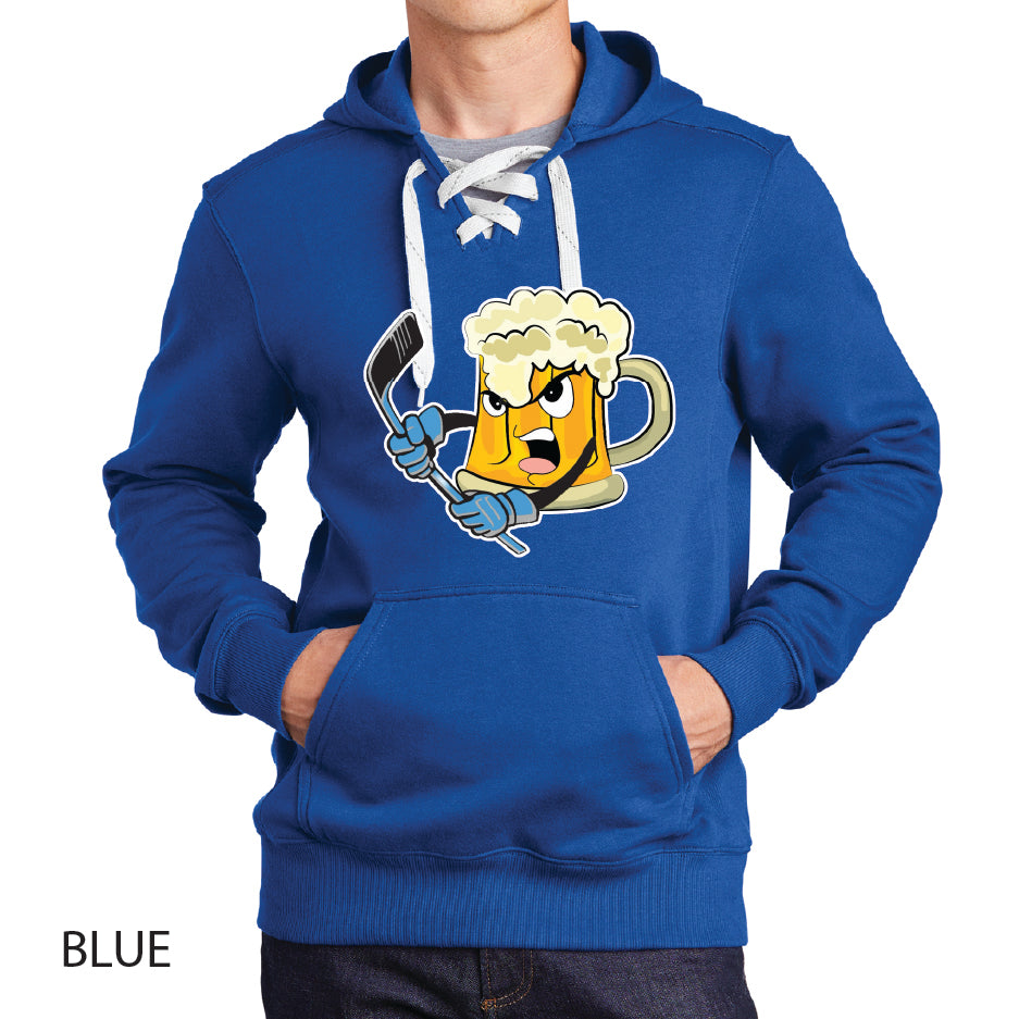 Alers Sport-Tek Lace Up Pullover Hooded Sweatshirt