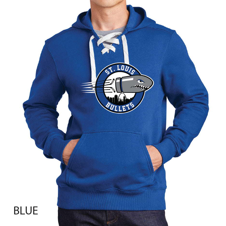 Bullets Sport-Tek Lace Up Pullover Hooded Sweatshirt