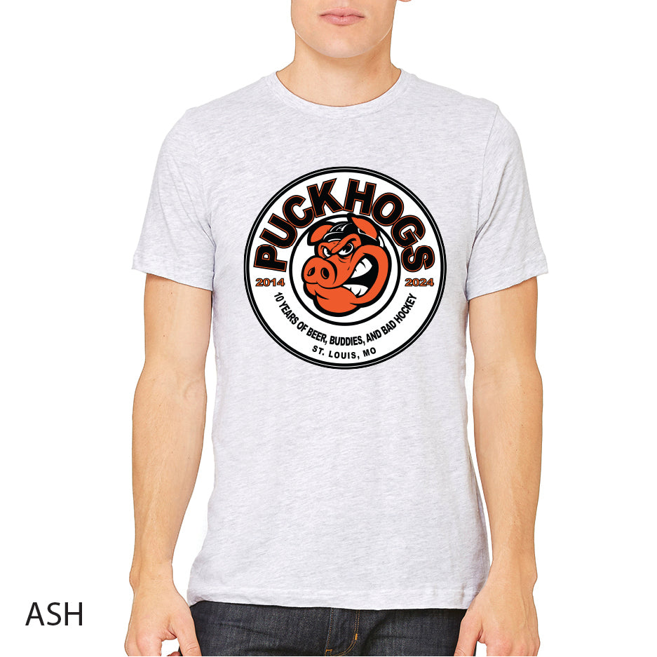 Puck Hogs Unisex Jersey Tee Crewneck T-Shirt