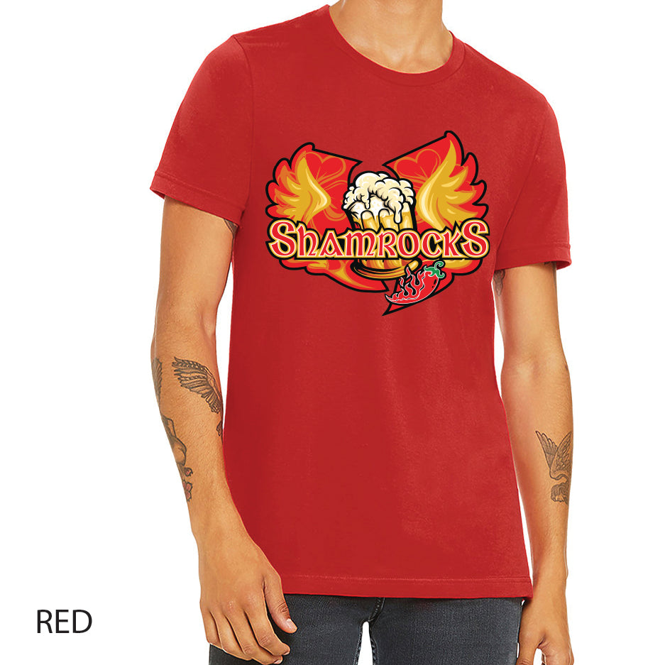 Shamrocks Unisex Jersey Tee Crewneck T-Shirt