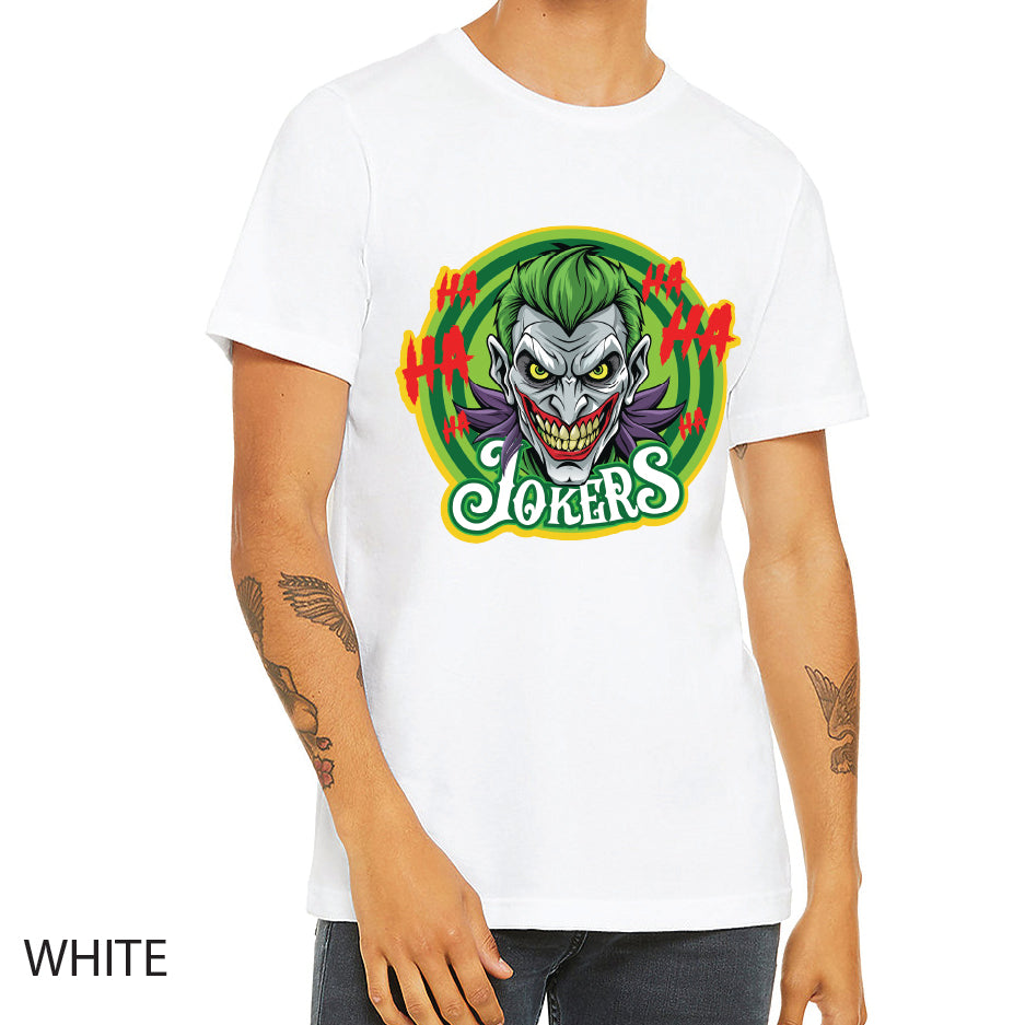 The Jokers Unisex Jersey Tee Crewneck T-Shirt
