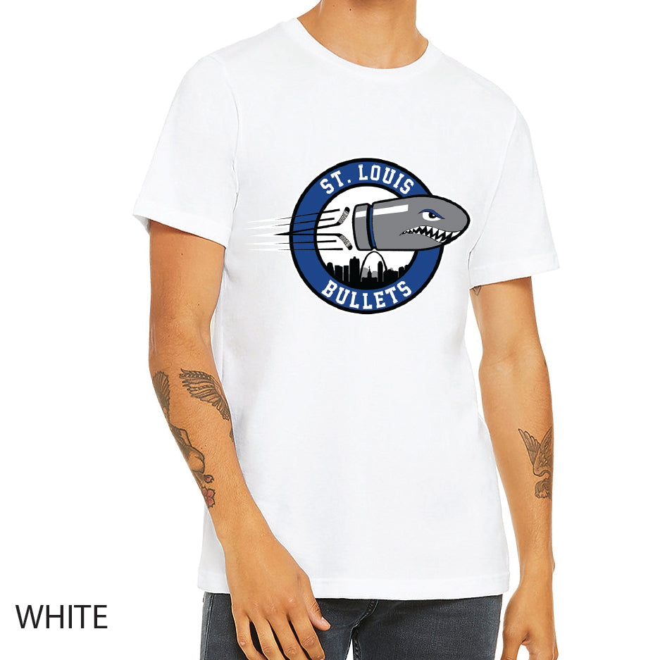 Bullets Unisex Jersey Tee Crewneck T-Shirt
