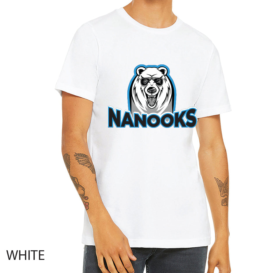 Nanooks Unisex Jersey Tee Crewneck T-Shirt