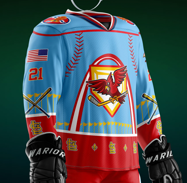 St. Louis 2023 - STL Cardinals / Light Blue Jersey