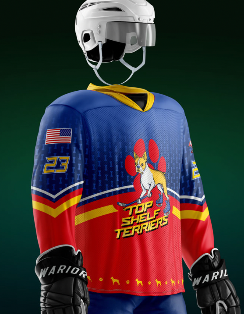 Top Shelf Terriers - Customizable Name/Number