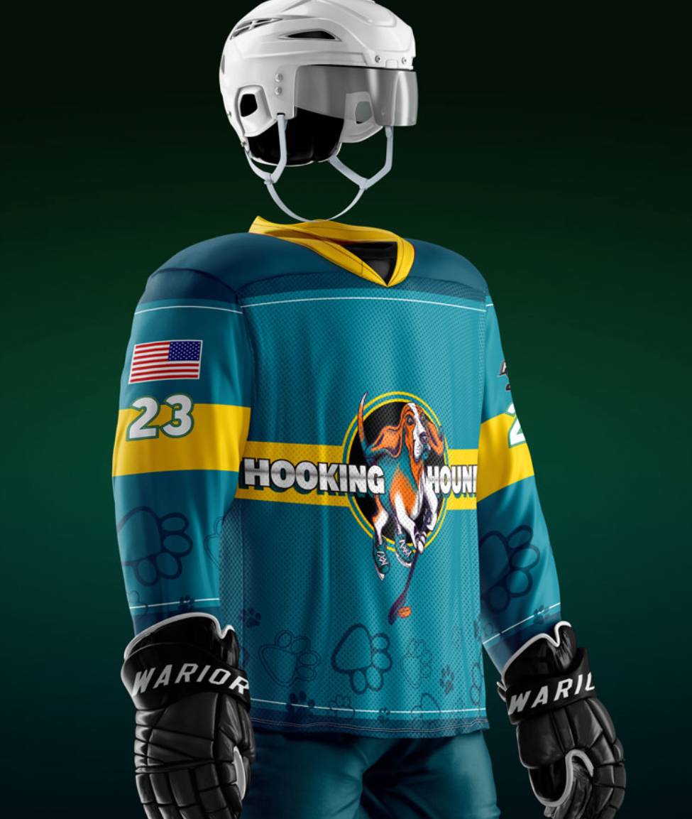 Hooking Hounds Jersey - Customizable Name/Number