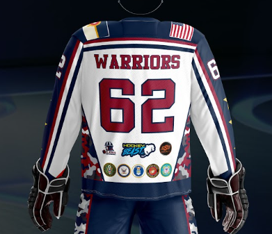 Tulsa Warriors Sublimated White Jersey