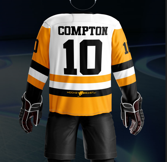 Grizzlies Sublimated White Jersey