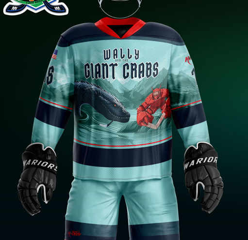 Spokane 2024 - Wally Giant Crabs Jersey