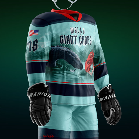 Spokane 2024 - Wally Giant Crabs Jersey