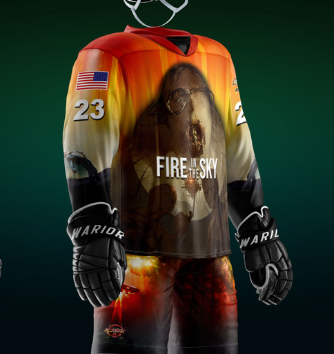 Los Alamos 2023 - Fire in the Sky Jersey