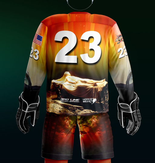 Los Alamos 2023 - Fire in the Sky Jersey