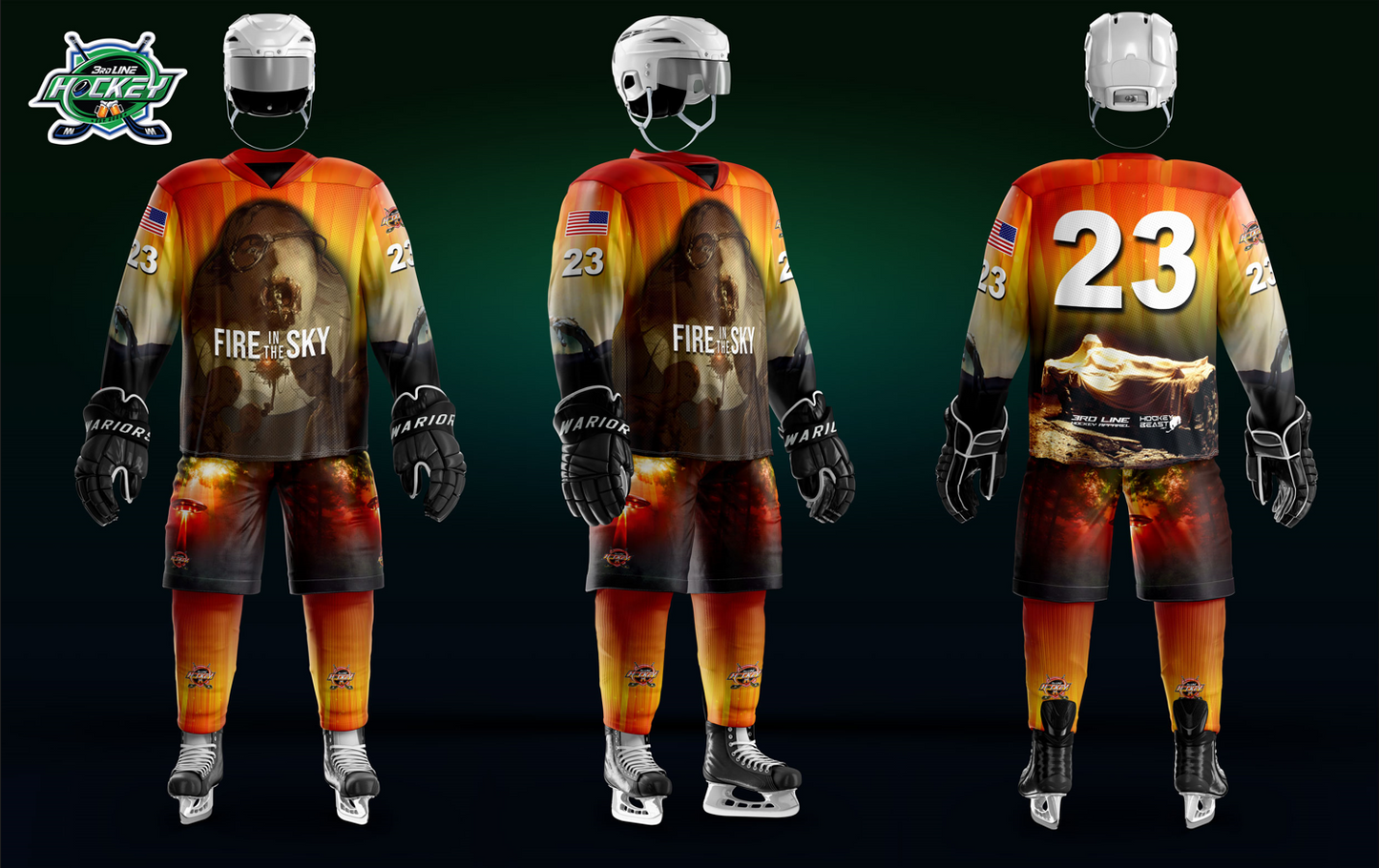 Los Alamos 2023 - Fire in the Sky Jersey
