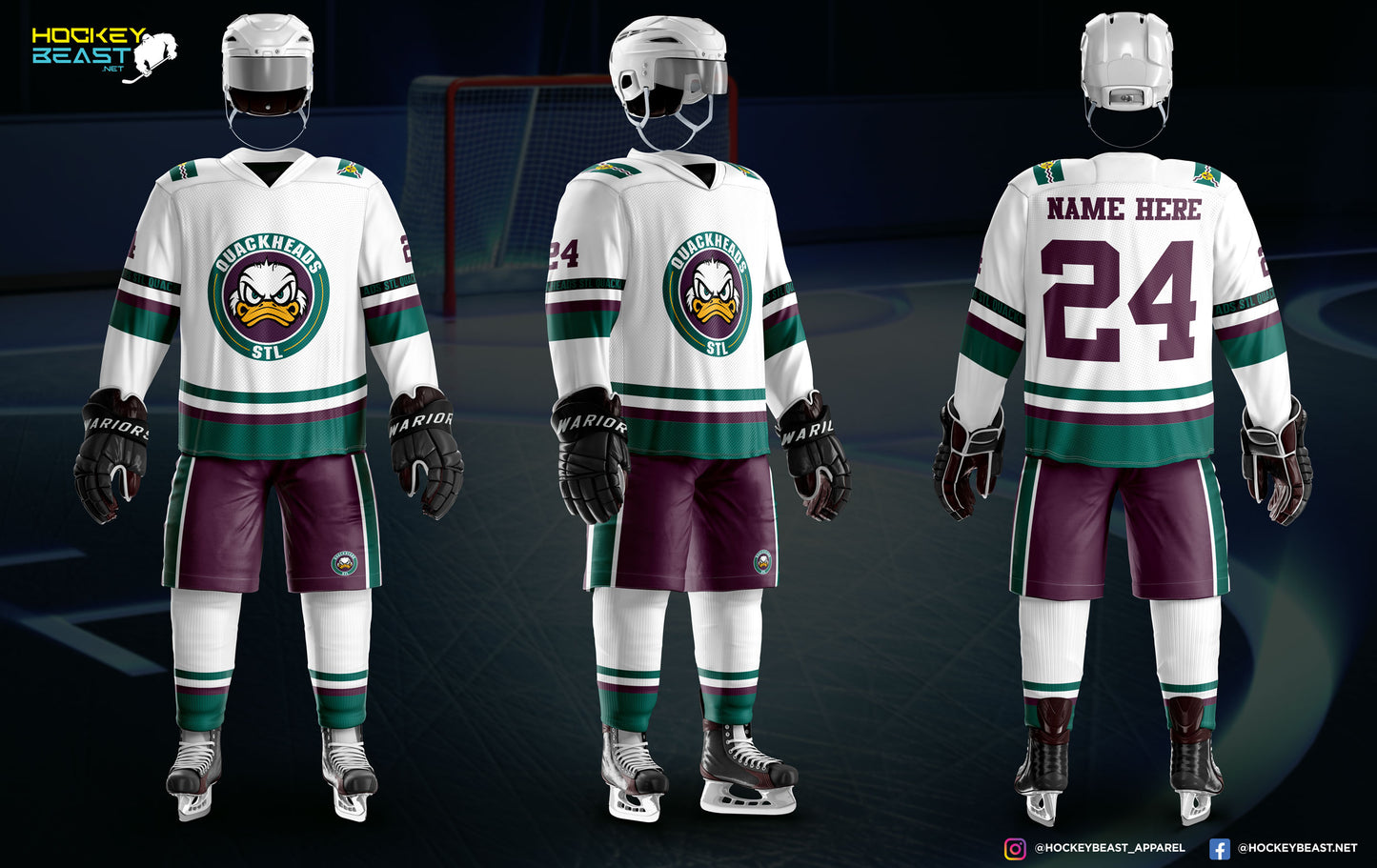 Quackheads Reversible Jersey