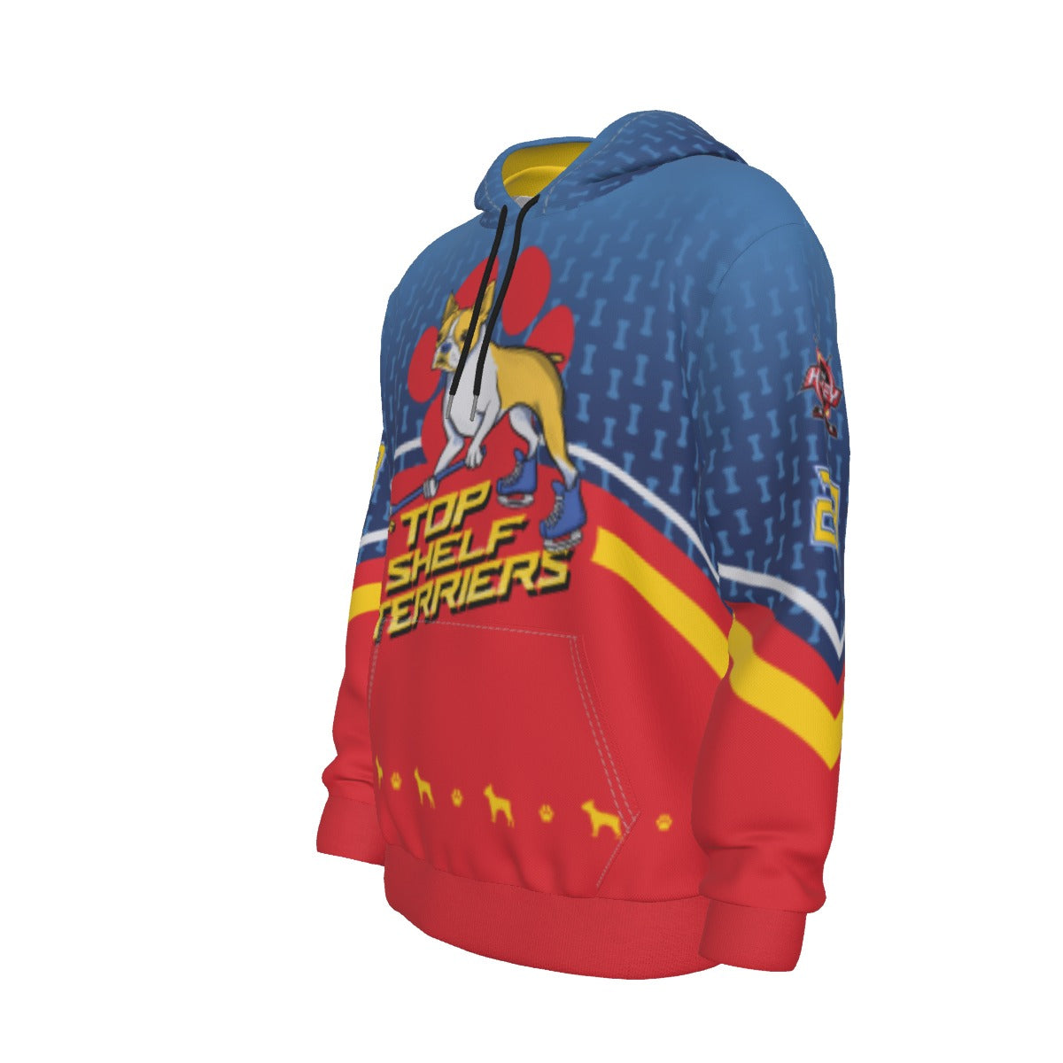 Top Shelf Terriers Customizable Light-Weight Hoodie