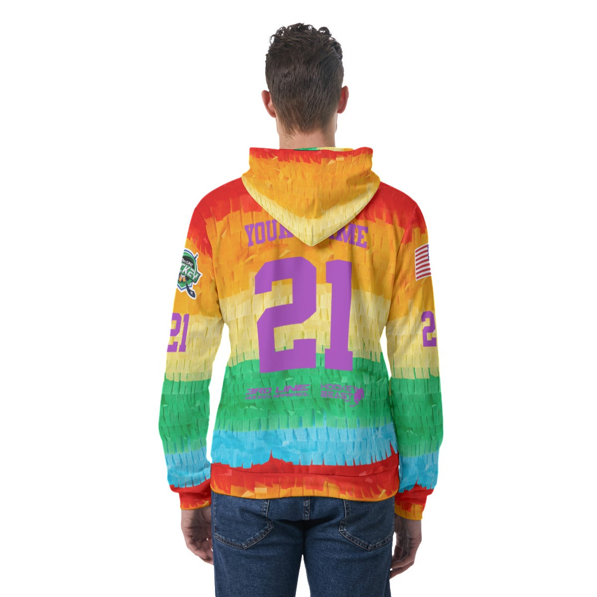 Puckin Pinatas Light Weight Hoodie - Customizable