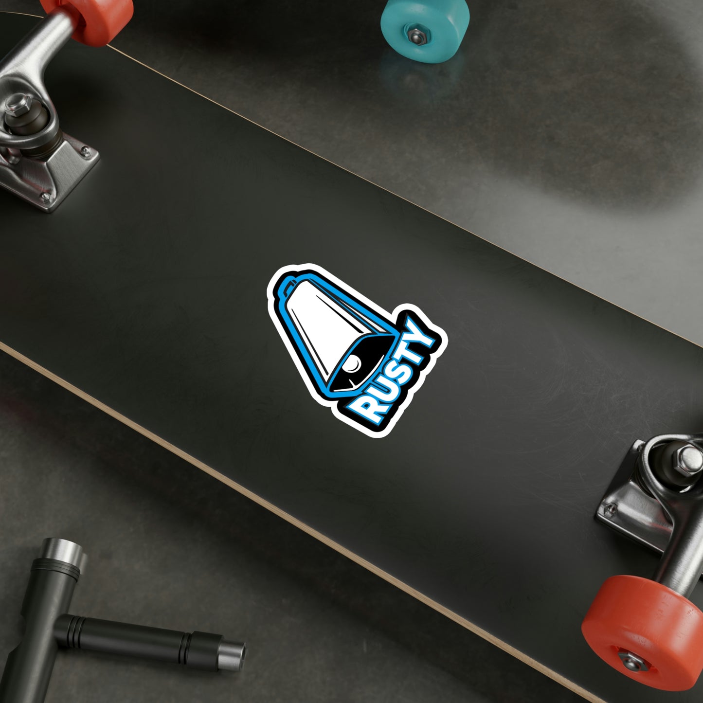 Rusty Cowbell Vinyl Decal