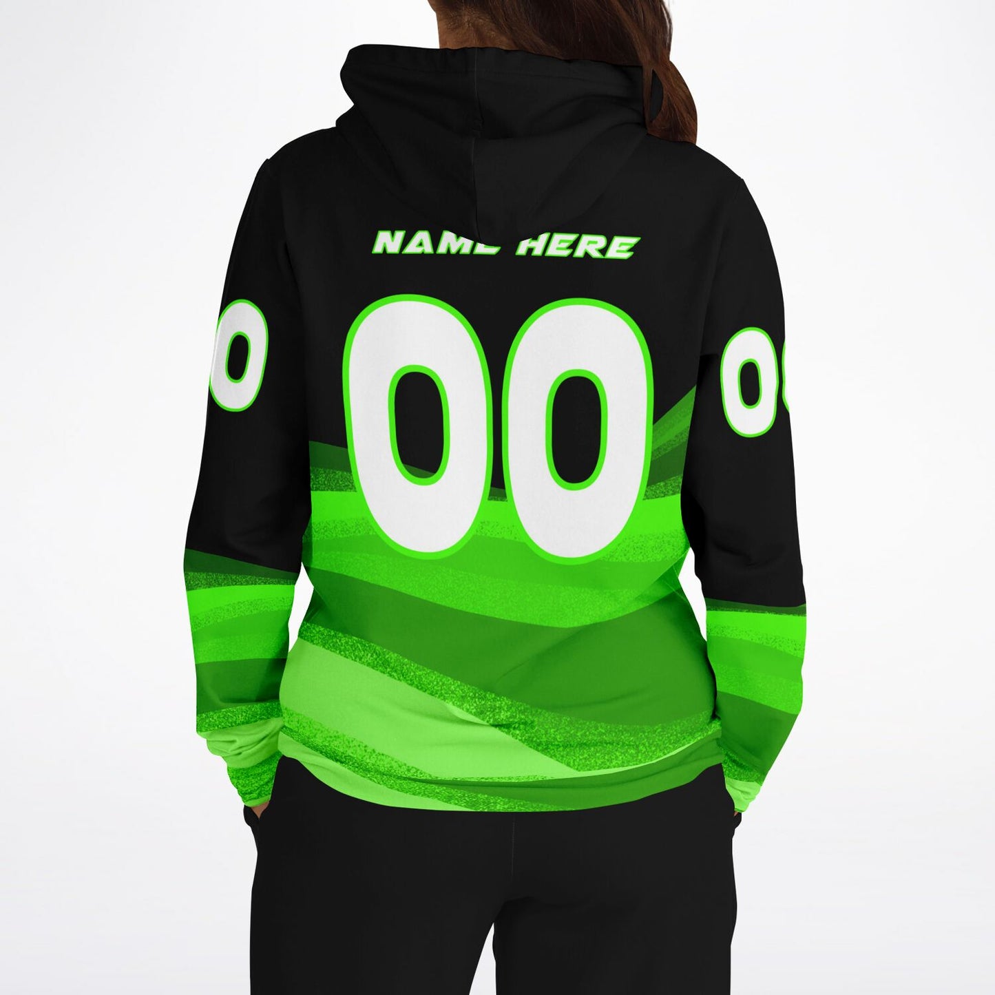 Lady Cyclone Customized Athletic Hoodie