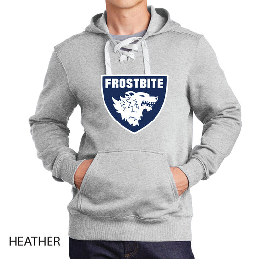 Frostbite Sport-Tek Lace Up Pullover Hooded Sweatshirt