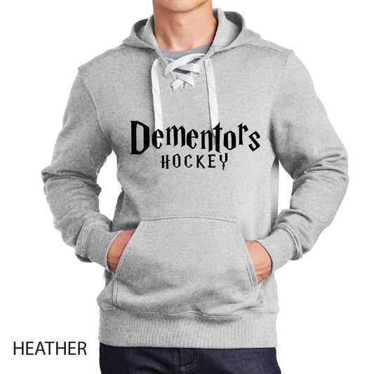 Dementors Sport-Tek Lace Up Pullover Hooded Sweatshirt Word Logo