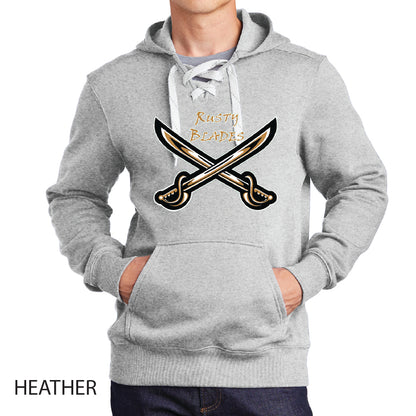 Rusty Blades Sport-Tek Lace Up Pullover Hooded Sweatshirt