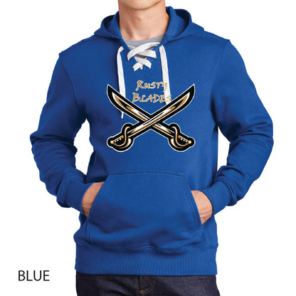 Rusty Blades Sport-Tek Lace Up Pullover Hooded Sweatshirt