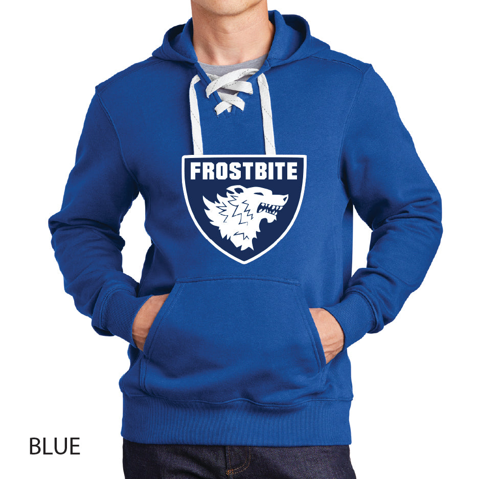 Frostbite Sport-Tek Lace Up Pullover Hooded Sweatshirt