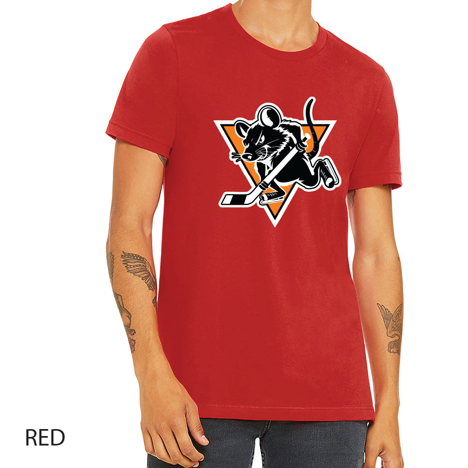 Rink Rats Unisex Jersey Tee Crewneck T-Shirt