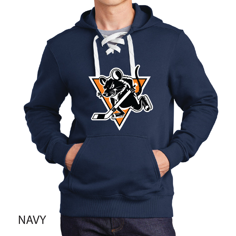 Rink Rats Sport-Tek Lace Up Pullover Hooded Sweatshirt