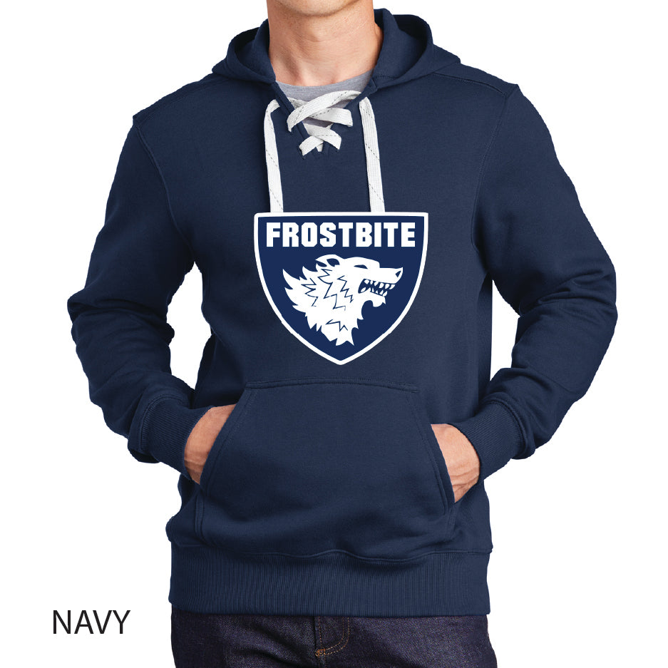 Frostbite Sport-Tek Lace Up Pullover Hooded Sweatshirt