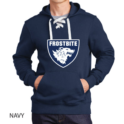 Frostbite Sport-Tek Lace Up Pullover Hooded Sweatshirt