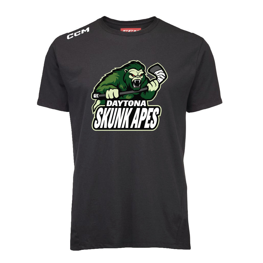 Daytona Skunk Apes CCM Adult Short Sleeve Essential Tee