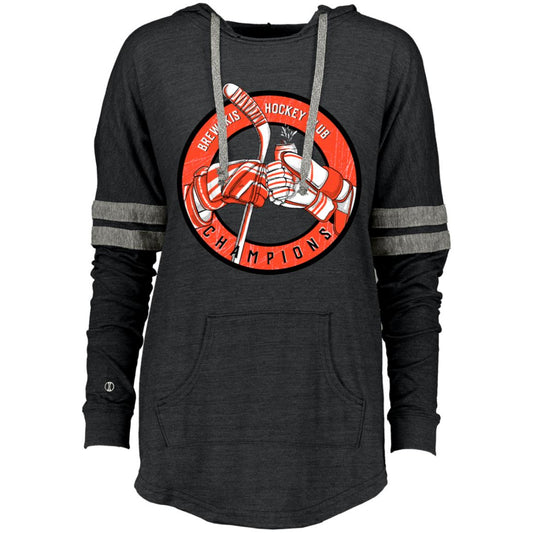 229390 Ladies Hooded Low Key Pullover