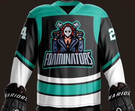 Foaminators Sublimated Dark Jersey