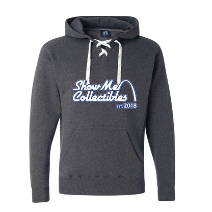 Show Me Hockey Sport Lace Hooded Sweatshirt