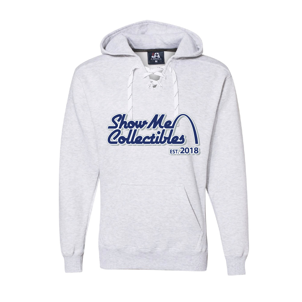 Show Me Hockey Sport Lace Hooded Sweatshirt