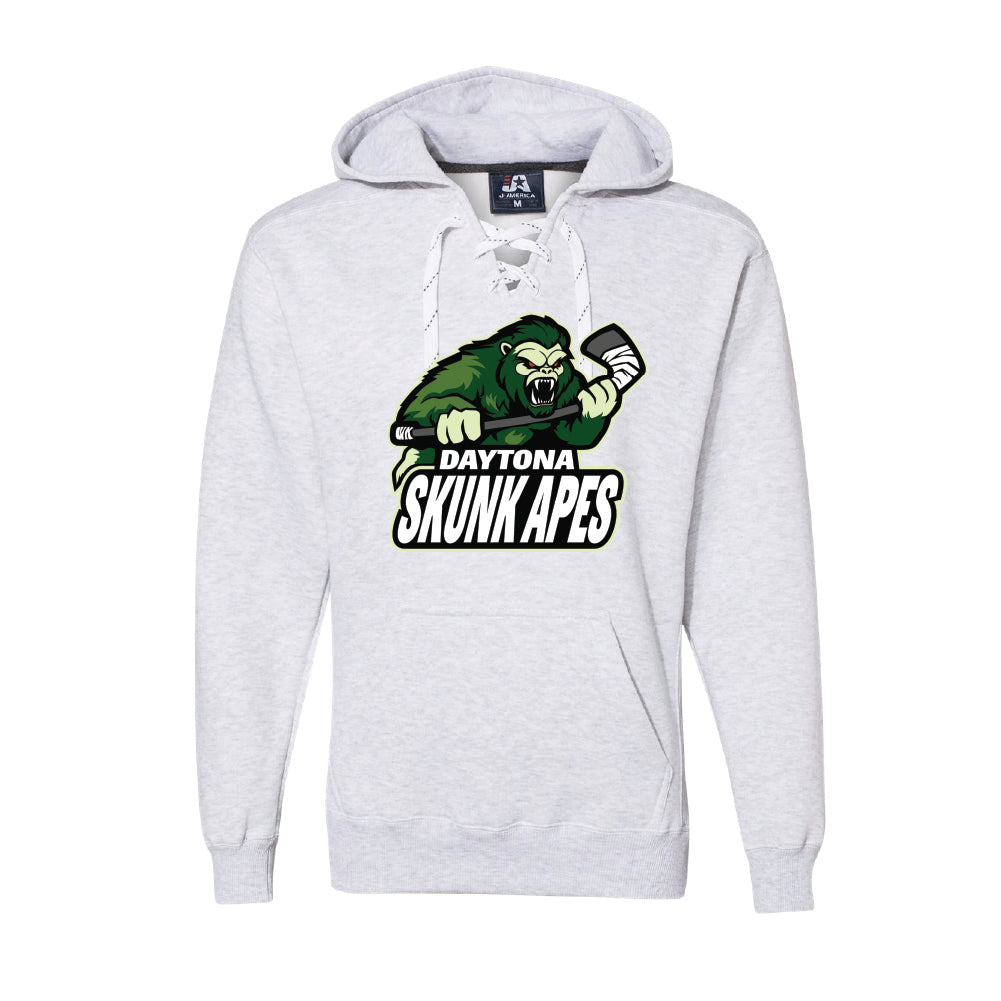 Daytona Skunk Apes Sport Lace Hooded Sweatshirt