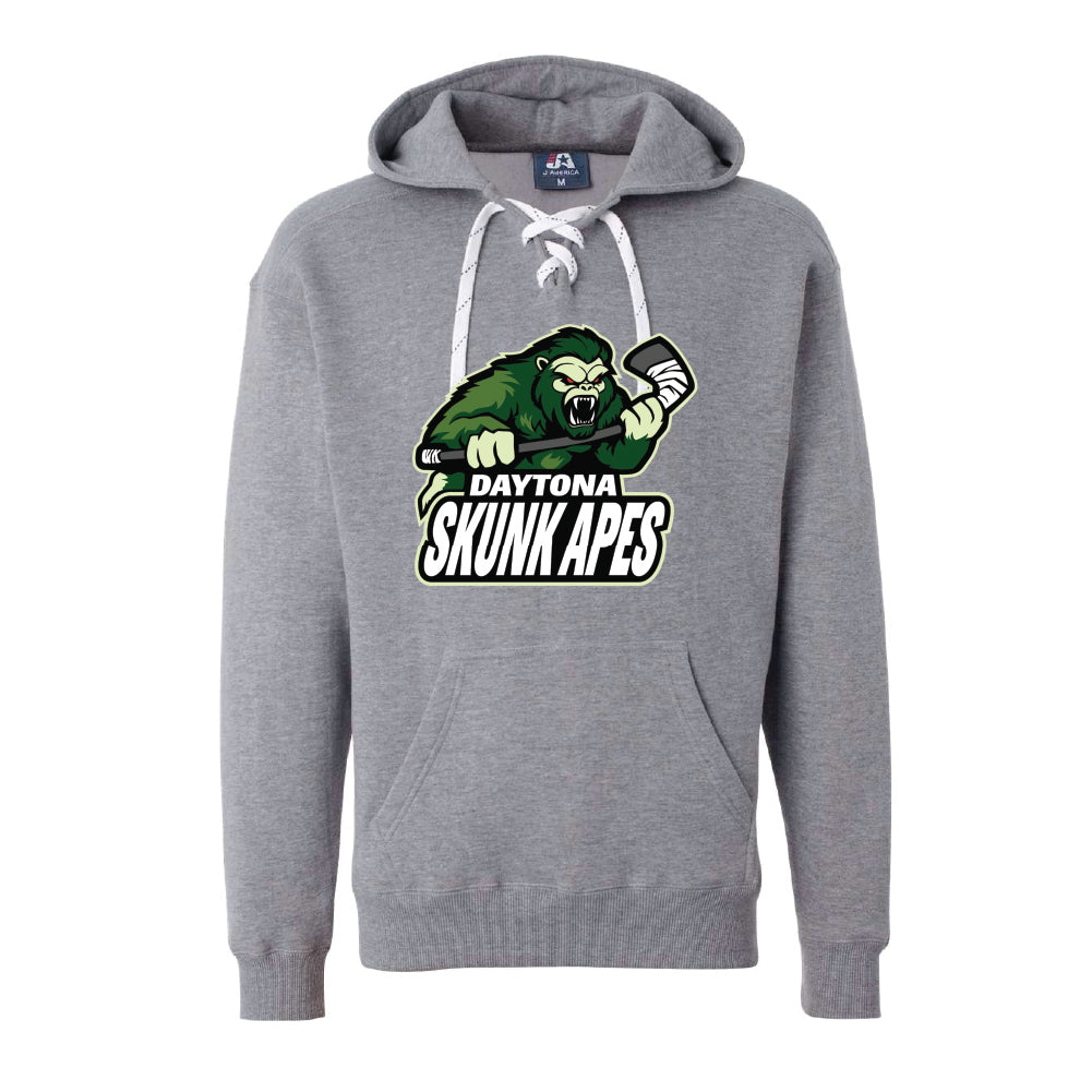 Daytona Skunk Apes Sport Lace Hooded Sweatshirt