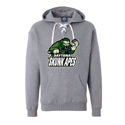 Daytona Skunk Apes Sport Lace Hooded Sweatshirt