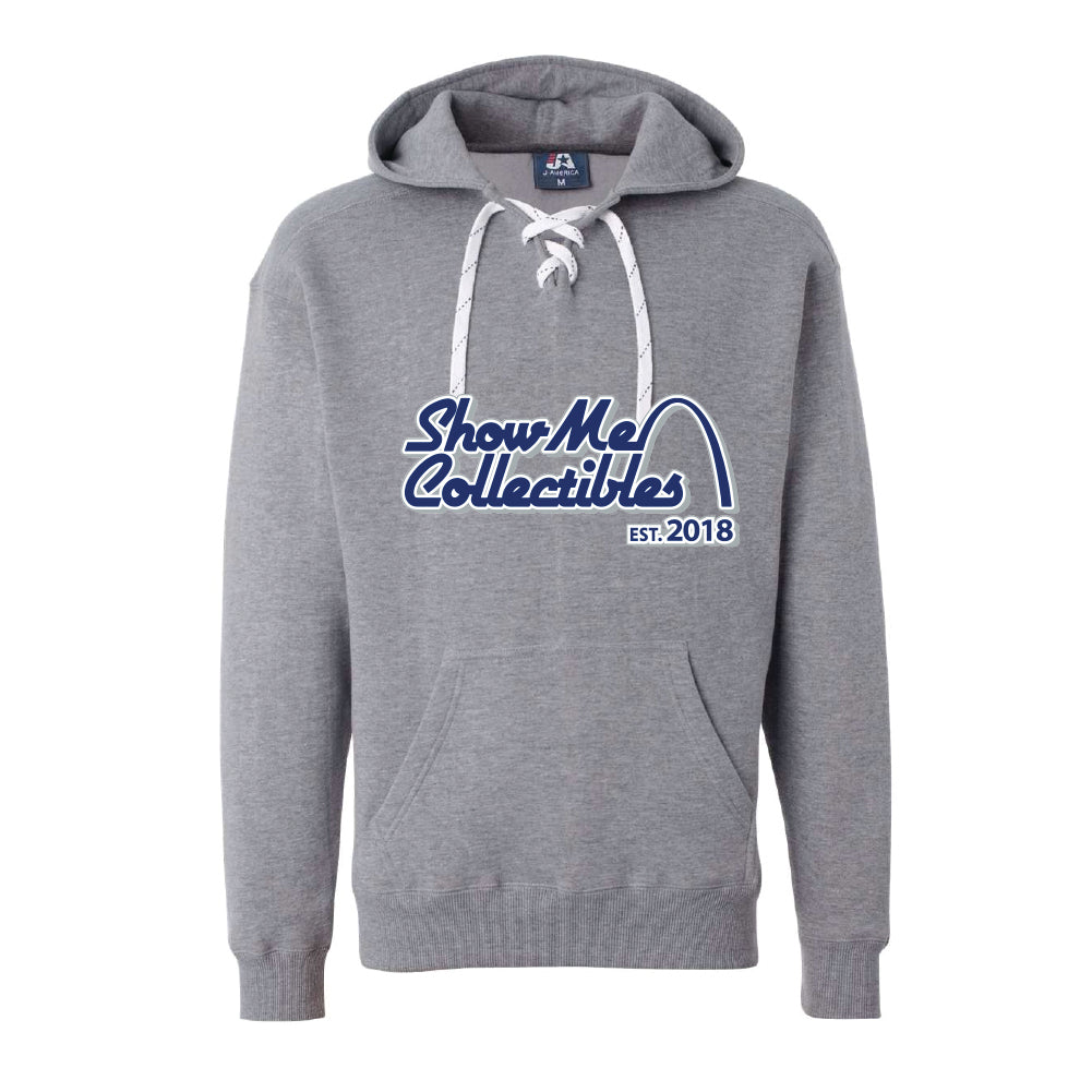 Show Me Hockey Sport Lace Hooded Sweatshirt