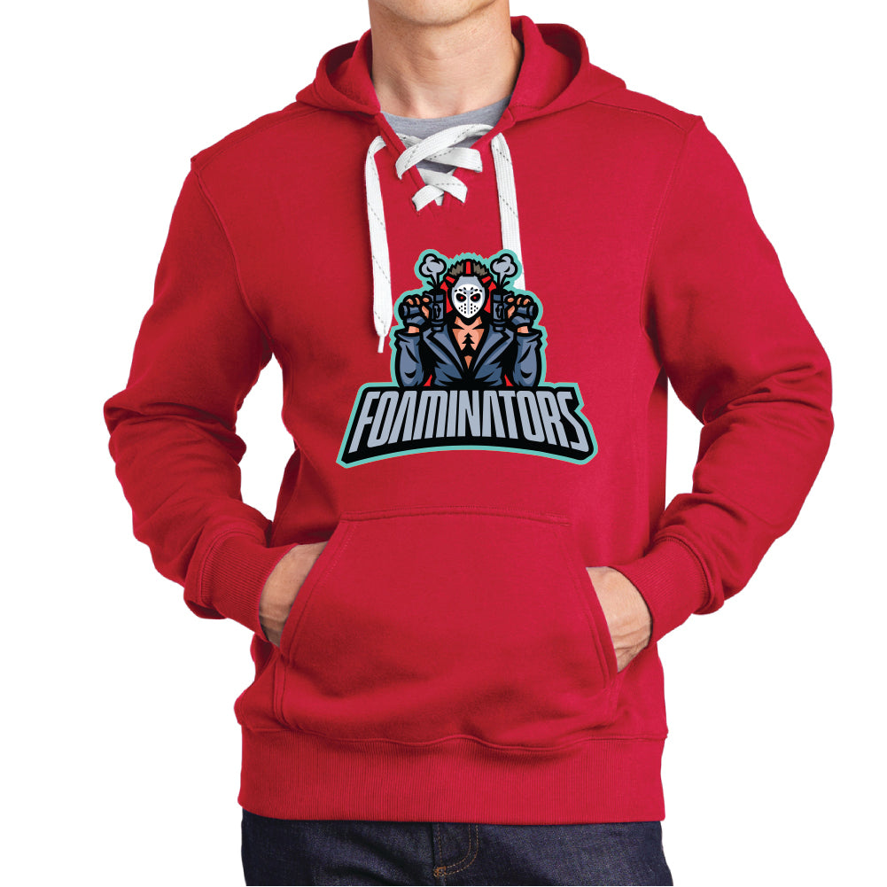 Foaminators Sport-Tek Lace Up Pullover Hooded Sweatshirt