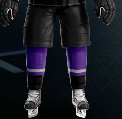 Trash Panda Purple Socks