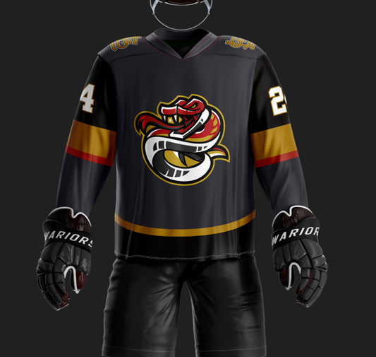 Vipers Sublimated Black Jersey