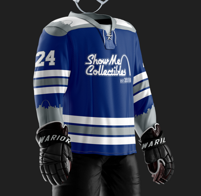 Show Me Hockey Sublimated Blue Jersey