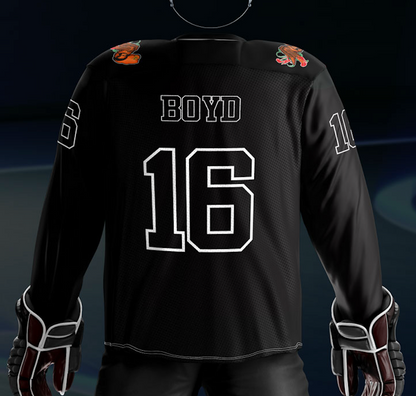 Shamrocks Black Jersey - Customizable Name/Number