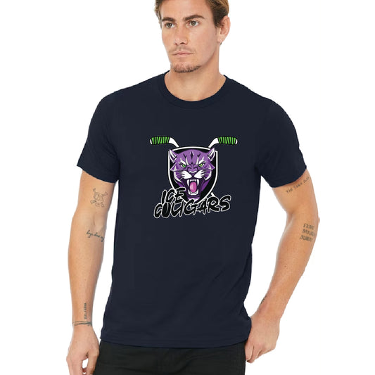 Ice Cougars Bella Canvas Short Sleeve Tee