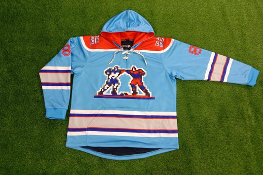 Blades of Steel Jersey Style Hoodie