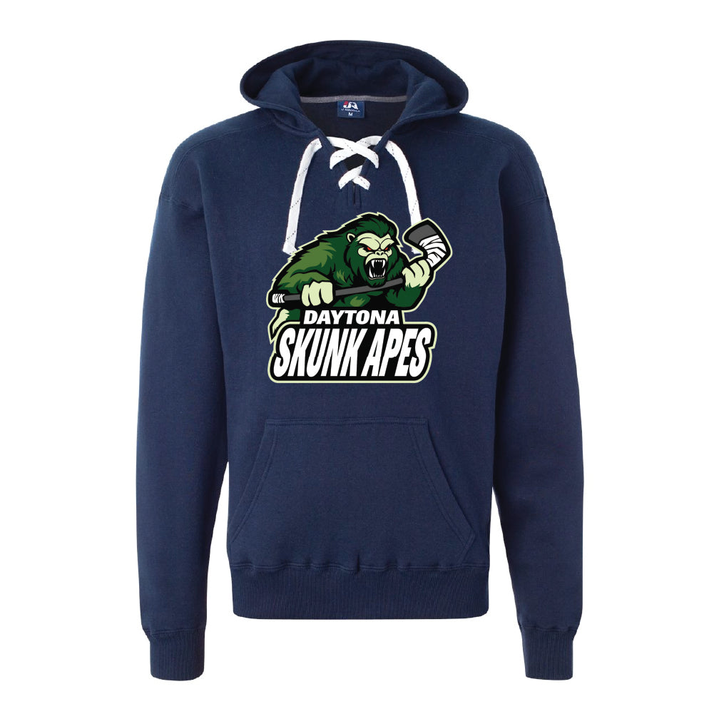 Daytona Skunk Apes Sport Lace Hooded Sweatshirt