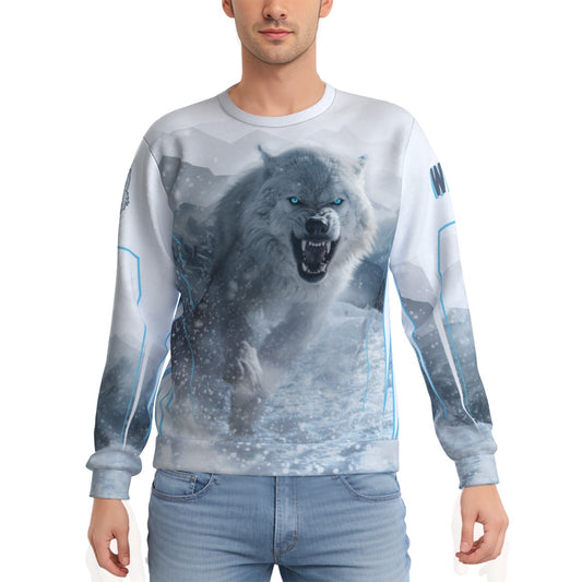 All-Over Print Men's Heavy Fleece Sweatshirt